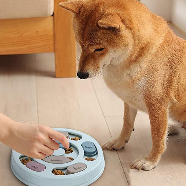 Interactive Dog Puzzle Feeding Bowl: Engage Your Pup's Mind And Taste Buds